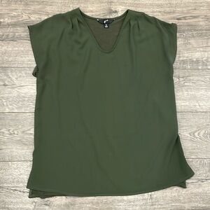 Green blouse, size M